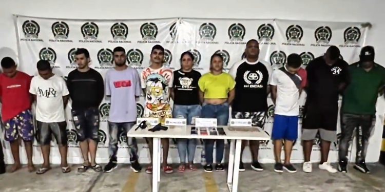 Capturan a 11 integrantes de ‘Los Costeños’ en Barranquilla y Soledad