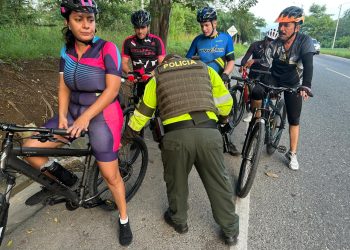 Por la seguridad de los ciclistas, Policía realiza campaña de prevención de accidentes