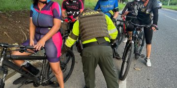 Por la seguridad de los ciclistas, Policía realiza campaña de prevención de accidentes