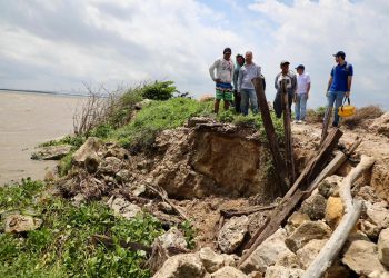 Alcalde Char inspecciona tajamar occidental y reitera voluntad distrital para recuperarlo junto a Cormagdalena