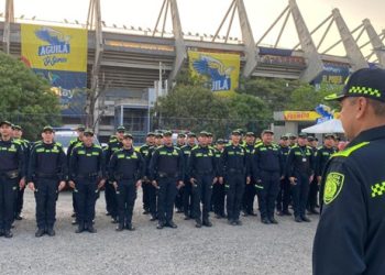 Listo el dispositivo de seguridad para el partido Colombia–Bolivia en el Metropolitano