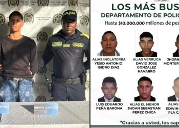 Capturan a uno de los más buscados en el Atlántico por homicidio, alias “El Menor”