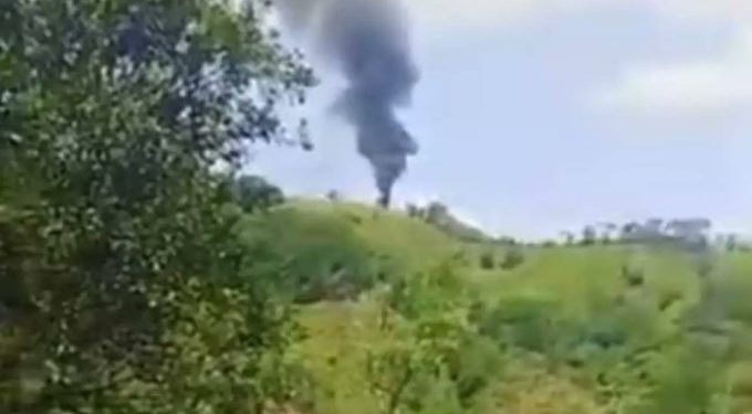 ELN se atribuye derribo de helicóptero en Amalfi donde murieron 13 policías