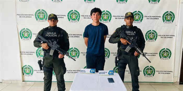 Gaula captura a joven que fingió secuestro para extorsionar a su madre en Bucaramanga
