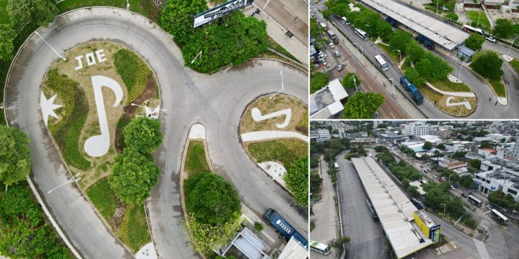 Más de 3.000 metros cuadrados llenan de vida la estación Joe Arroyo