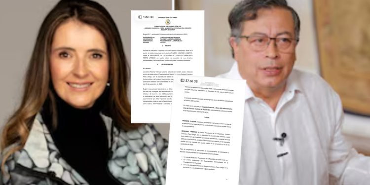 Juez ordena al presidente Gustavo Petro retractarse por acusar a Paloma Valencia de “cómplice de los falsos positivos”