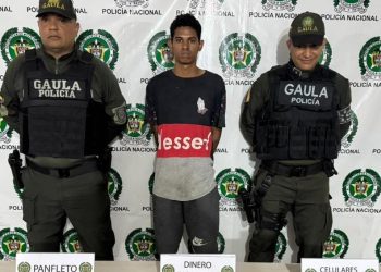 Capturan a alias ‘Gabi’, presunto extorsionista de ‘Los Costeños’, en La Pradera