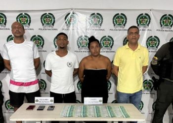 Cárcel para cuatro presuntos extorsionistas que exigían $45 Millones a empresaria en el norte de Barranquilla