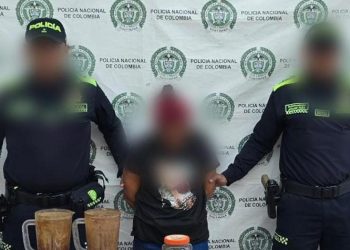 Capturan a alias ‘La Chiqui’ vendiendo droga a domicilio en Mompox pese a tener brazalete del Inpec