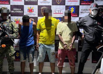 Capturan a tres presuntos ‘Pachencas’ por extorsionar a un soldado en el Magdalena
