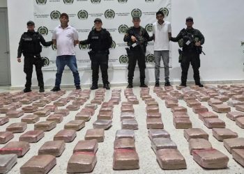 Policía incauta 298 kilos de marihuana en Valledupar y captura a dos hombres