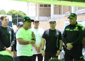 Alcalde Char da inicio a construcción de nueva estación de policía El Bosque
