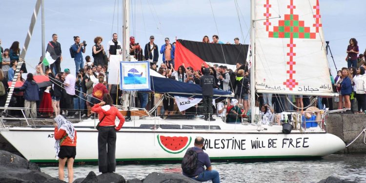 Israel intercepta la mayoría de barcos de la Flotilla Global Sumud