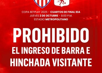 Junior cierra las puertas: hinchas del América no podrán entrar al Metropolitano