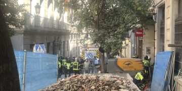 Tragedia en Madrid: derrumbe de edificio en obras deja varios desaparecidos y diez heridos