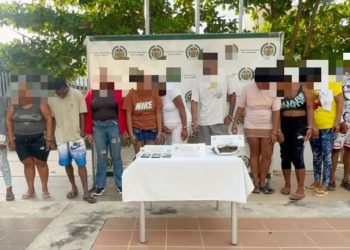 Desmantelan banda ‘Los Falsetes’ de microtráfico en El Pozón, Cartagena: 13 capturados