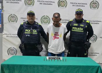 Capturan a hombre con nueve cartuchos en el barrio Rebolo de Barranquilla