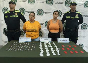 Dos mujeres capturadas con drogas en Barranquilla y vinculadas a «Los Costeños»