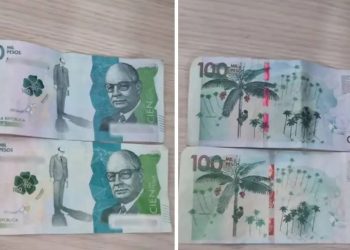 Alerta por nuevos seriales en billetes de $100.000 falsos en Colombia