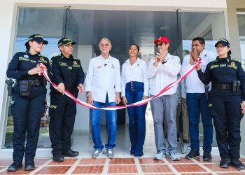 Gobernador Verano fortalece la lucha contra el abigeato con la entrega de subestación de Policía en Puerto Giraldo