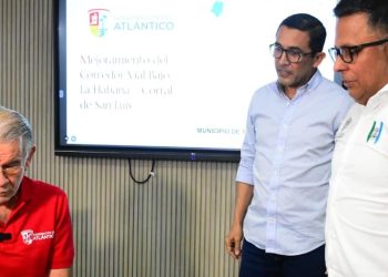 Gobernador Verano anuncia intervención del corredor vial en Tubará: se mejorarán 3.3 kilómetros