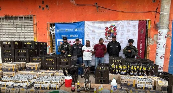 Operativo contra el ‘cococho’ destapó algo peor: cervezas ‘Coronita’ y ‘Águila’ falsificadas en Barranquilla