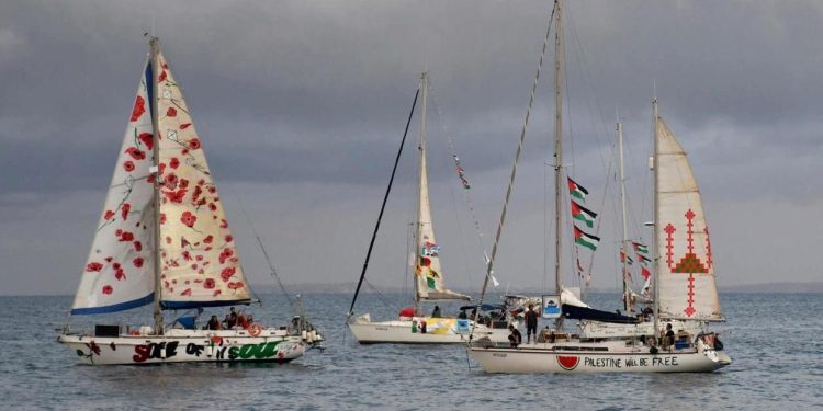 Flotilla Sumud: “No nos detendremos hasta que Palestina sea libre”
