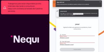 Nequi presenta caída masiva desde la madrugada de este viernes