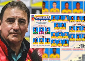 Lorenzo revela los 26 convocados de Colombia para los amistosos ante Nueva Zelanda y Australia