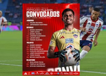 Junior busca dar un grito otra vez en Bogotá ante el imbatible Fortaleza