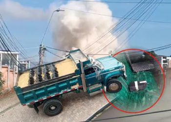 Explota volqueta con explosivos abandonada frente al Batallón Bolívar