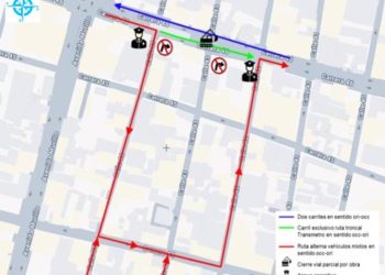 Cierre parcial en la carrera 46 por apertura de separador en la calle 43: así serán los desvíos hasta el 5 de diciembre