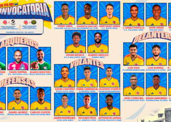 Colombia lista para los amistosos de noviembre