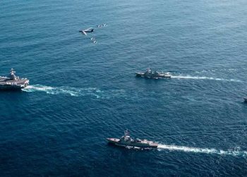 El portaaviones USS Gerald R. Ford entró al mar Caribe, confirmó el Comando Sur