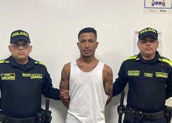 Capturan en Soledad a alias “El Soldadito” con una granada de guerra