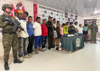 Caen 11 integrantes del Clan del Golfo en operación Agamenón en el sur de Bolívar