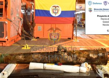 Gobierno recolectó cinco objetos y fragmentos arqueológicos del Galeón San José