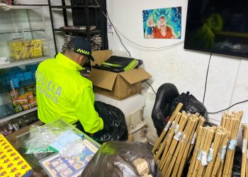 Golpe histórico a la pólvora ilegal en Barranquilla: autoridades incautan más de 500 kilos en dos operativos