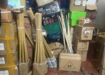 Incautan media tonelada de pólvora almacenada clandestinamente en el Mercado de Bazurto, en Cartagena