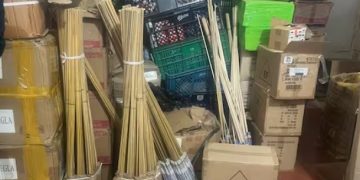 Incautan media tonelada de pólvora almacenada clandestinamente en el Mercado de Bazurto, en Cartagena