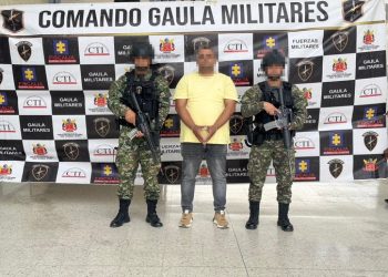Cae en Valledupar presunto coordinador logístico de red criminal que abastecía a las ACDS