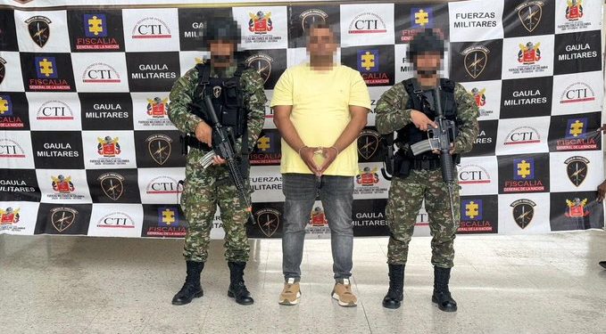 Cae en Valledupar presunto coordinador logístico de red criminal que abastecía a las ACDS