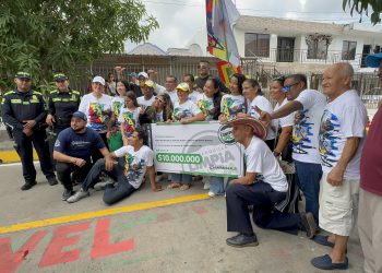 Barrio Boyacá tiene la cuadra más limpia, linda y sostenible de Barranquilla