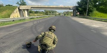 Autoridades desactivan artefacto explosivo en intercambiador vial de Aguachica