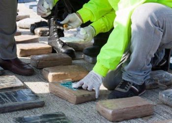 Decomisan 20 kilos de cocaína en control policial en el peaje de Neguanje