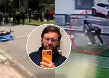 Video impactante: cámara registró el atraco y asesinato de joven barranquillero en plena calle de Bogotá