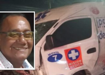 Familia de paciente fallecido exige esclarecer accidente de ambulancia en la Vía 40
