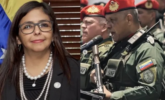 Delcy Rodríguez destituye al general Javier Marcano Tábata y ordena su captura en Venezuela