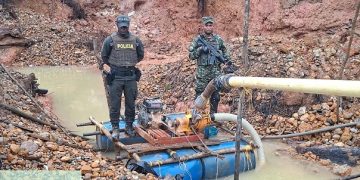 Ejército y Policía impactan la minería ilegal en el Chocó con la intervención de 38 yacimientos mineros