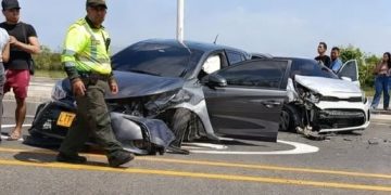 Accidente en el Malecón de Barranquilla deja varios heridos
